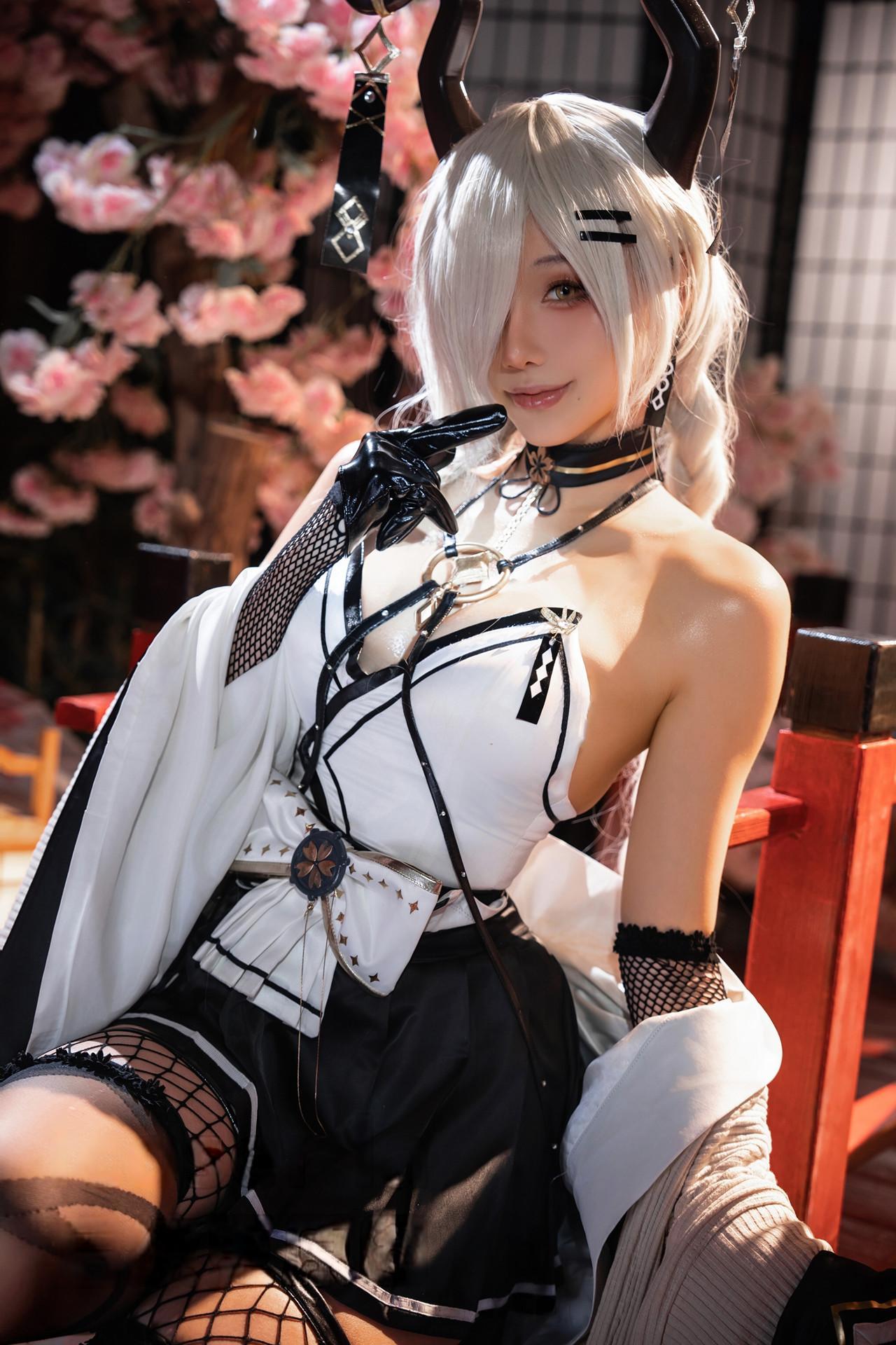 Cosplay 如月灰 碧蓝航线 尾张(23)