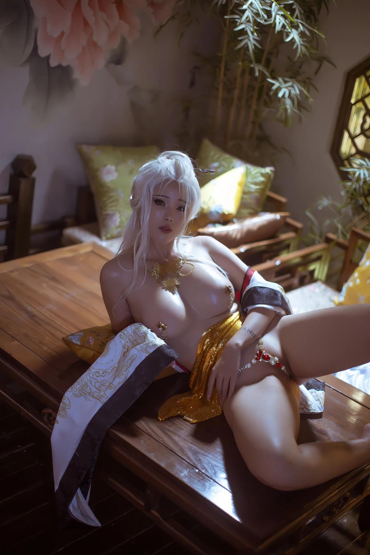 Cosplay 钛合金TiTi – 黑神话悟空 铁扇公主(32)