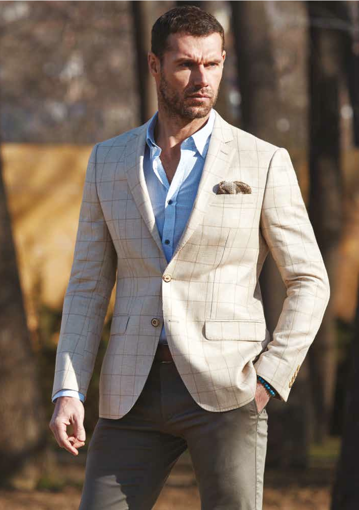 MALE MODELS IN SUITS: TONY HELSKENS for CRISPINO