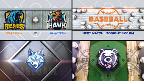 Baseball Bumper 4 4Bumpers - VideoHive 57355711