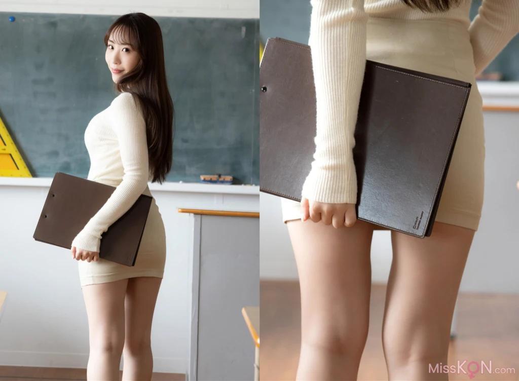 [JP] Sena Kasumi (香澄せな): 裸の先生 (35 photos)(1)