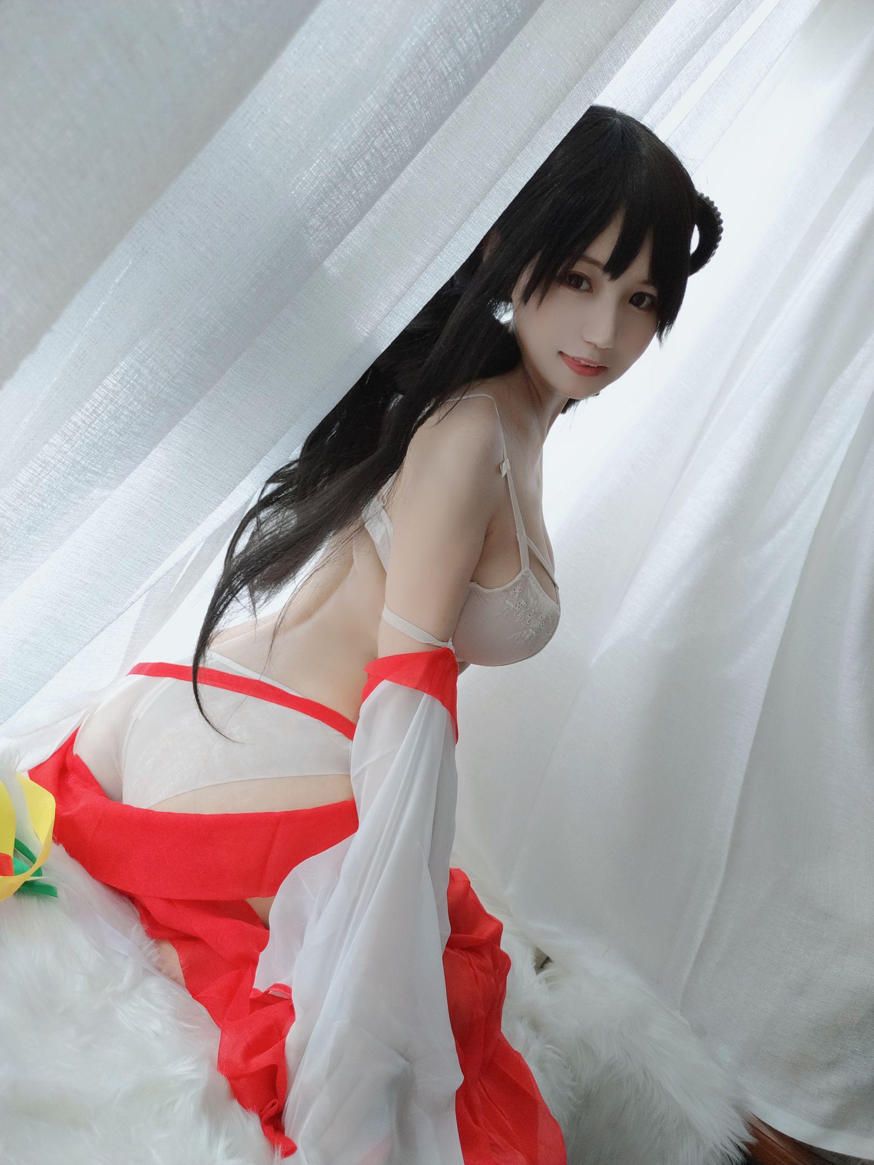 [网红COSER写真] 动漫博主小仓千代w – 巫女DLC 套图(13)