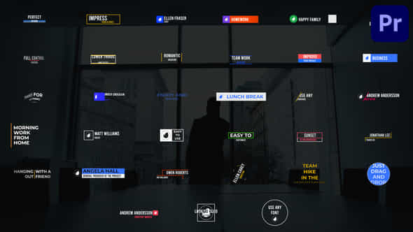 33 Lower Thirds And Titles For Premiere Pro - VideoHive 53930301