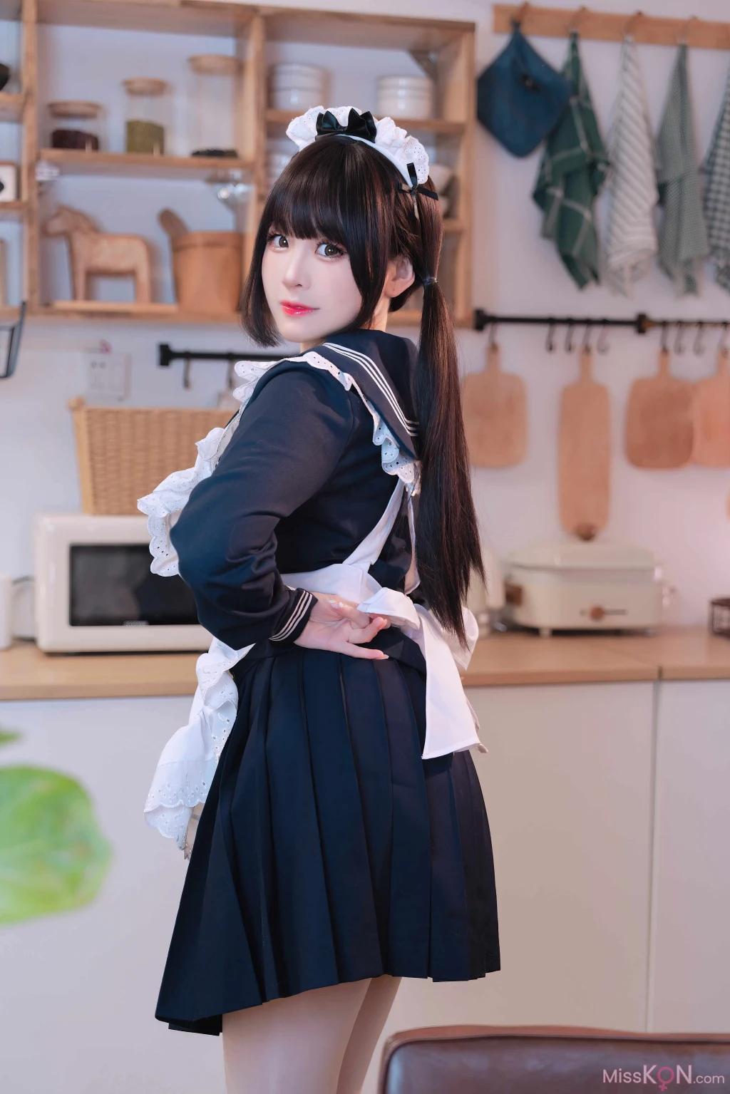 Coser@miko酱ww: 甜心女仆 (30 photos)(23)
