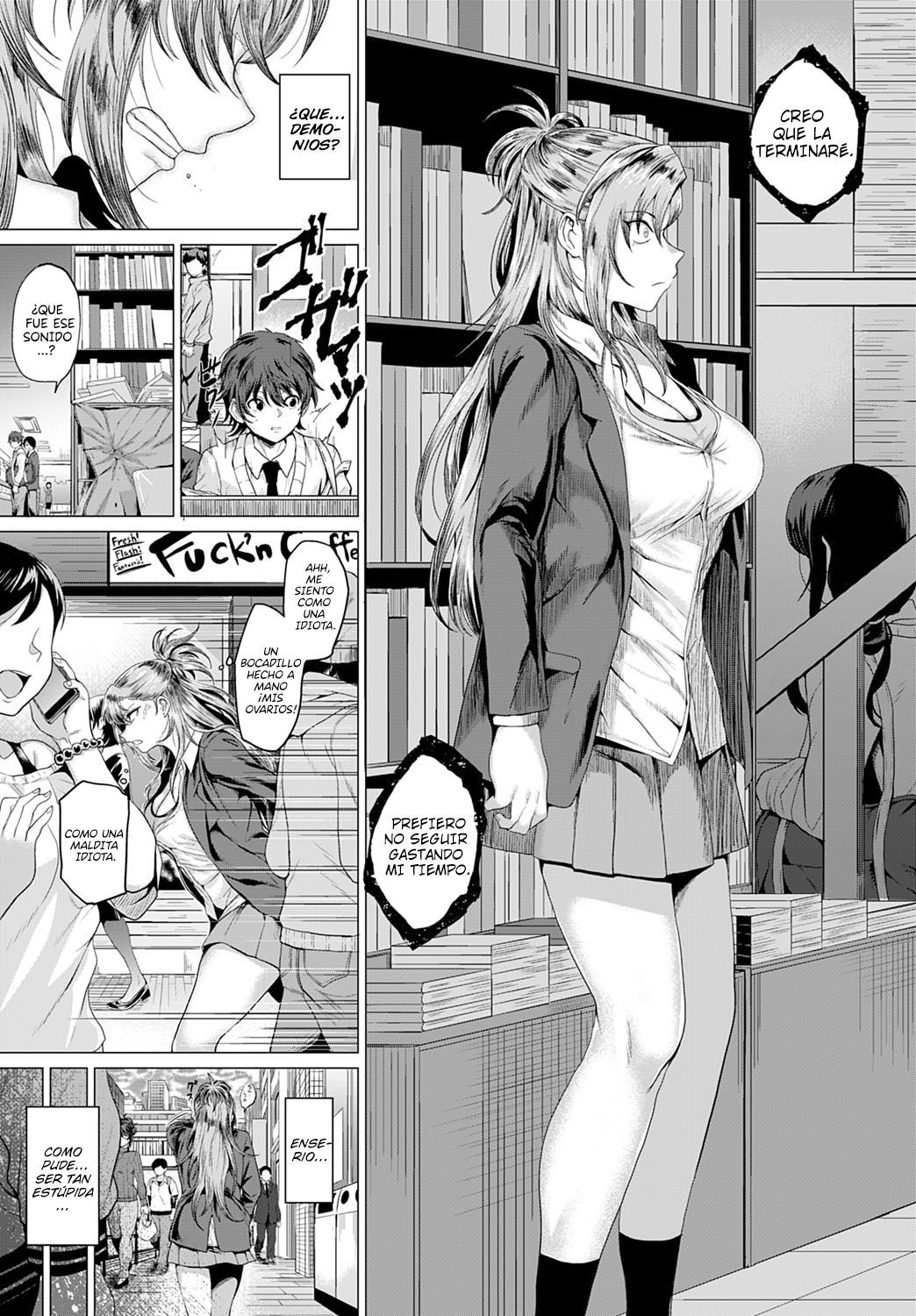 [Chicken] Boku to Furyou to Okujou de  En la tejado, con la delincuente (COMIC Anthurium 2020-06) [Spanish] [NicoNiiScans] [Digital]