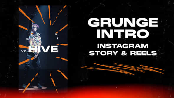 Grunge Intro Instagram - VideoHive 48143665