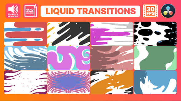 Liquid Motion Transitions - VideoHive 34164949