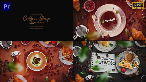 Coffee Shop Logo - VideoHive 46688129