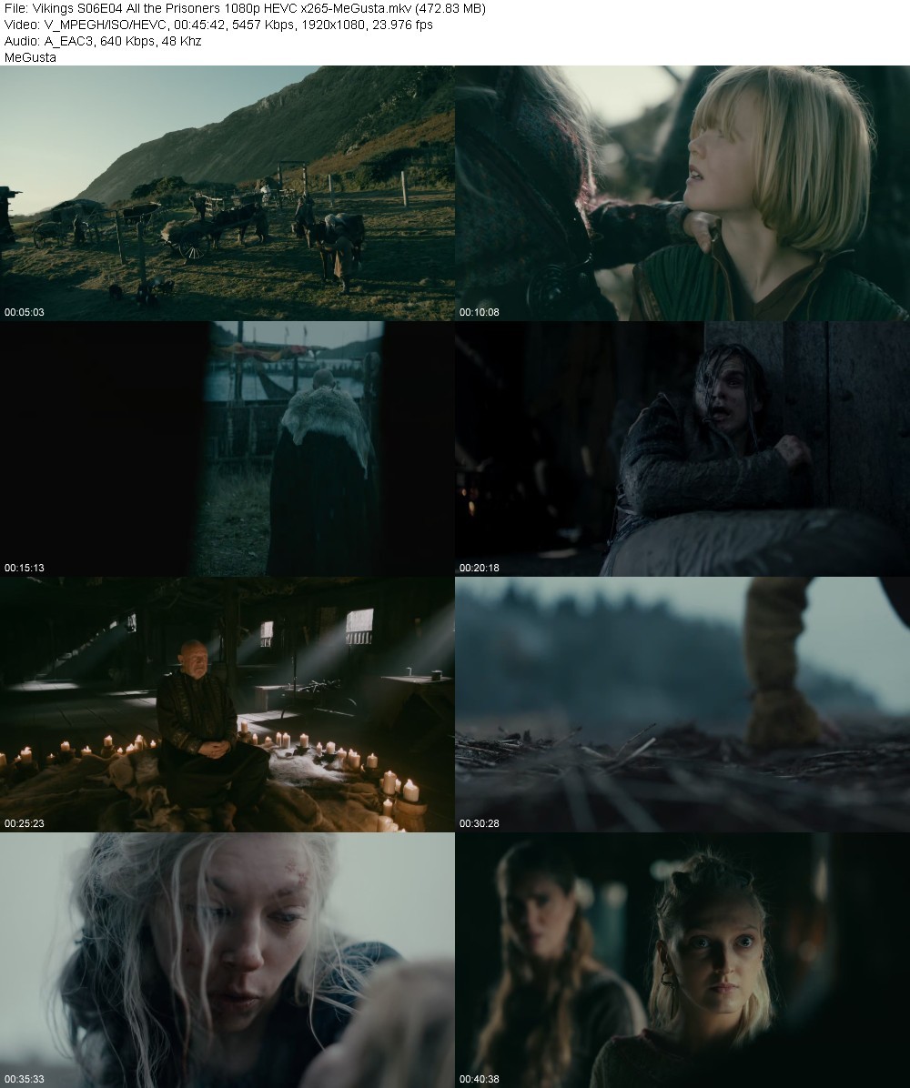 Vikings S06E04 All the Prisoners 1080p HEVC x265-MeGusta