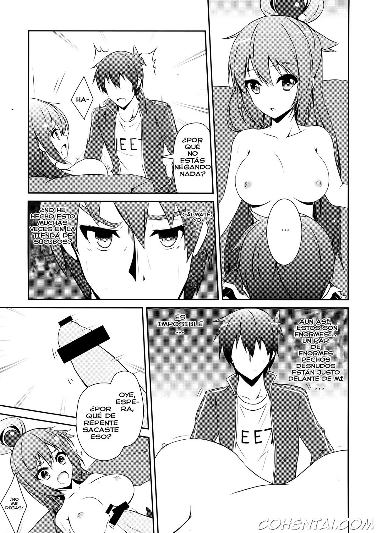 Aah Aqua-sama! (Kono Subarashii Sekai ni Syukufuku o!) xxx comics manga porno doujin hentai español sexo 