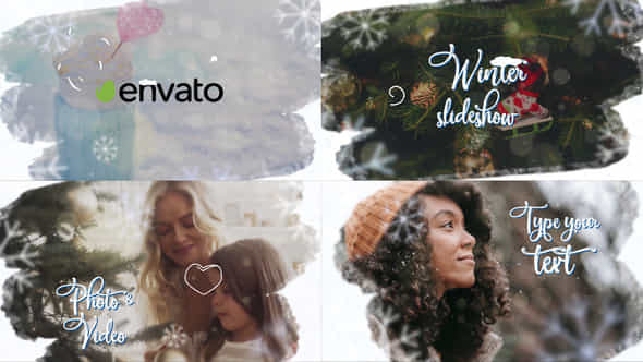 Winter Holiday Slideshow - VideoHive 35133435