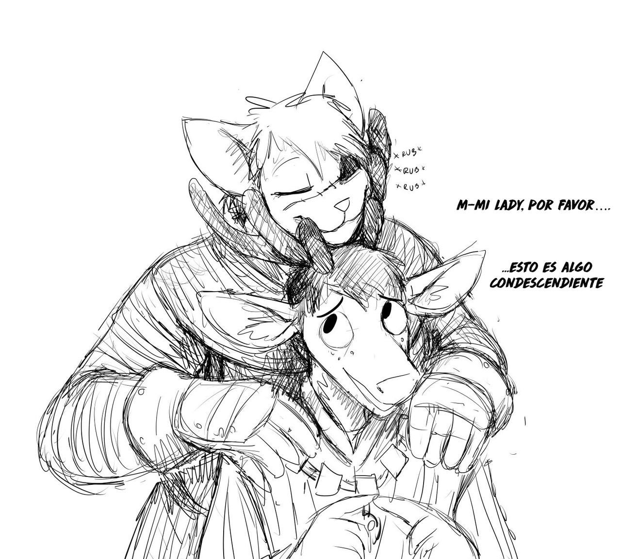 cat knight and deer prince - 57