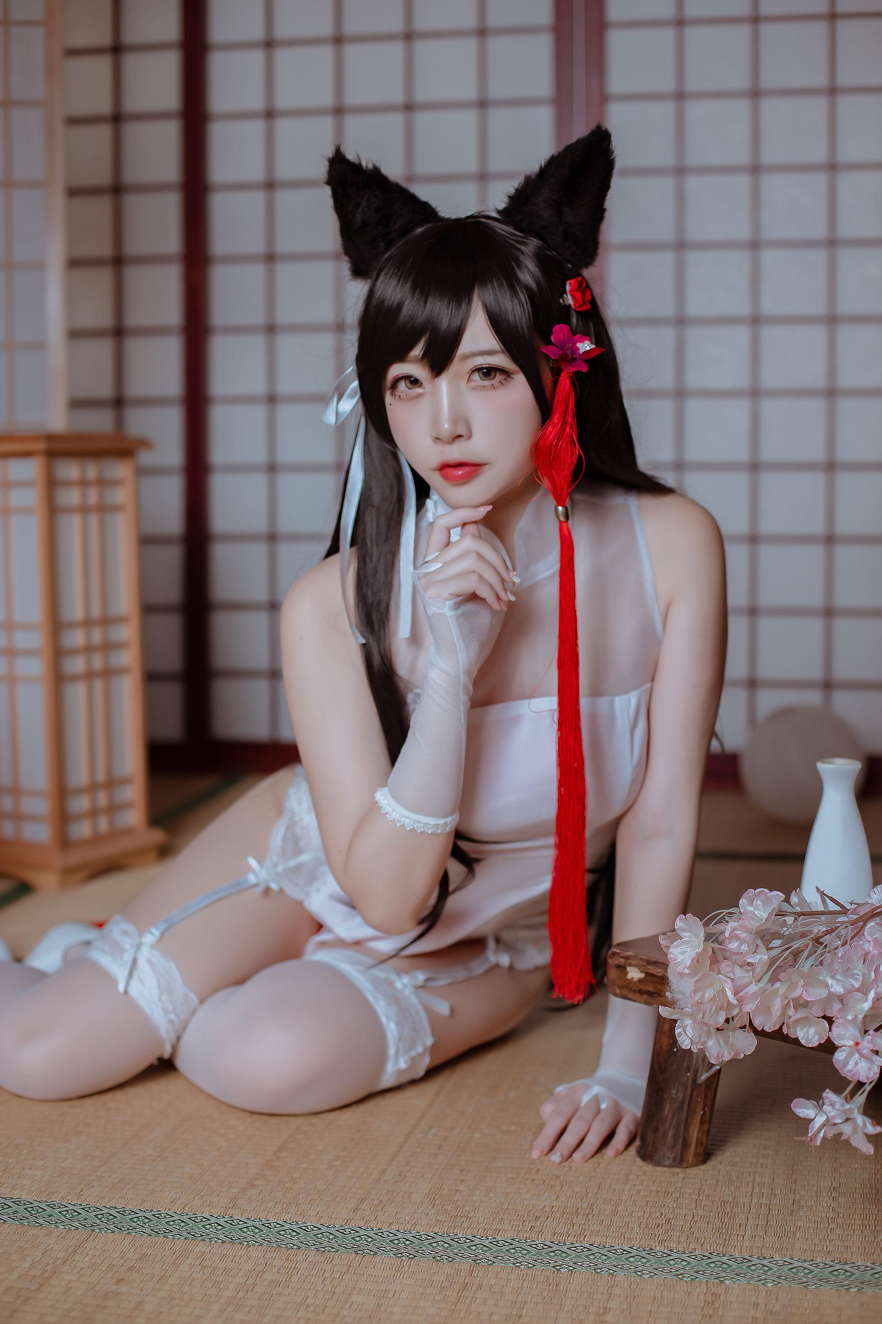 [Cosplay] 二佐Nisa – 犬之眷之碧蓝爱宕 旗袍(9)