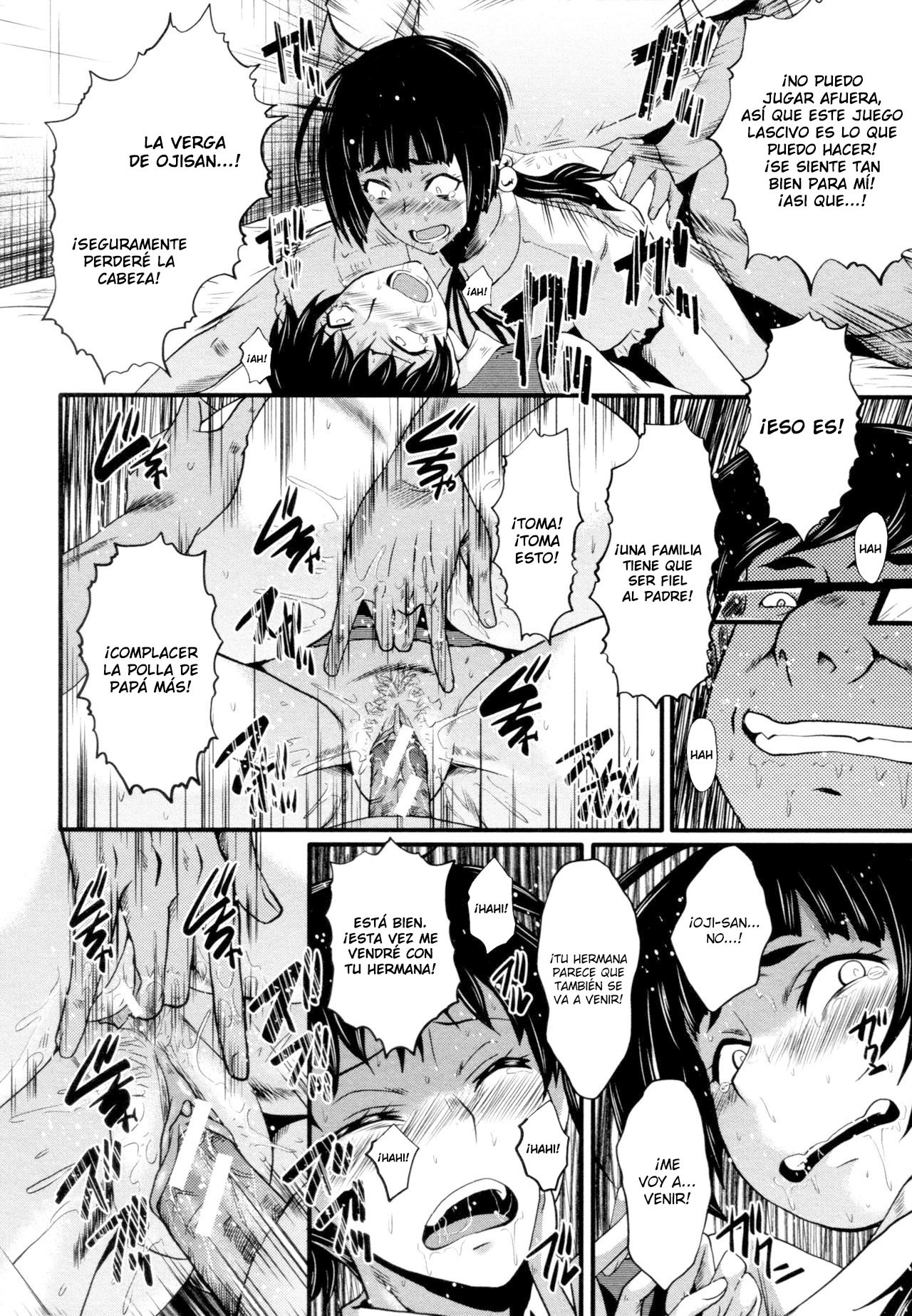 [SINK] Tanoshiki Wagaya Ch. 6 (Yaribeya no Oyako) (BUSTER COMIC 2016-05) [Spanish] [Digital]