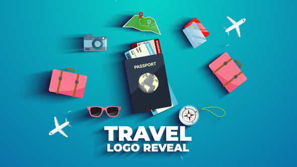 Travel Logo Reveal - VideoHive 42366267