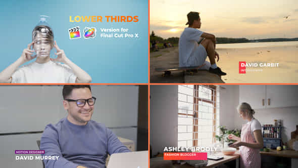 Colorful Lower Thirds - VideoHive 43421256