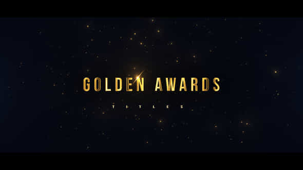 Cinematic Awards Titles - VideoHive 52241212