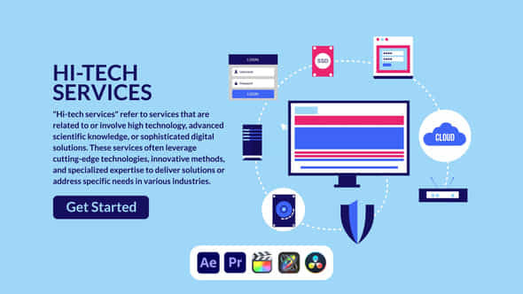 Services Design Concept - VideoHive 50691559