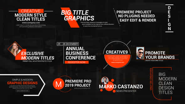 Big Title Designs - VideoHive 44912102