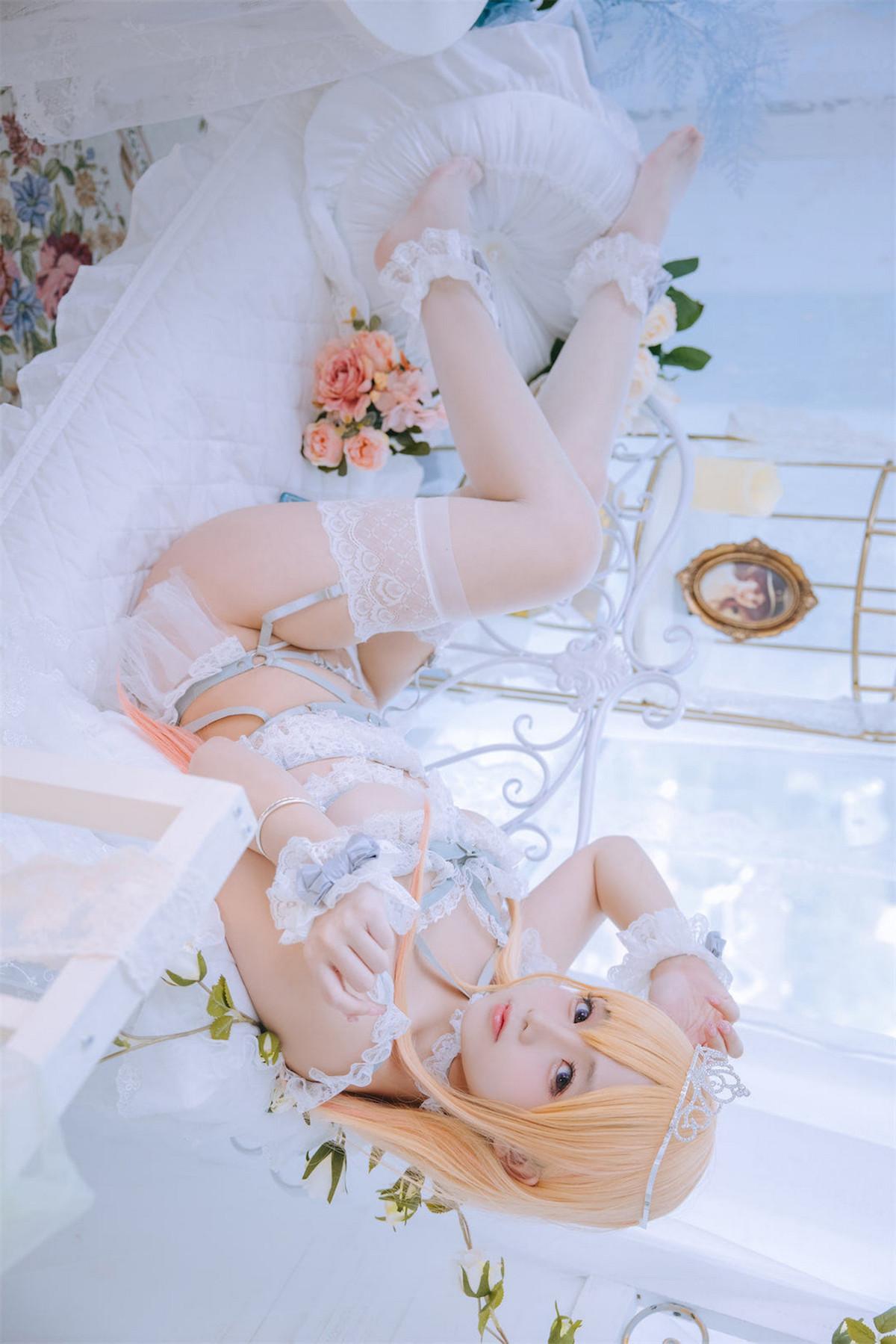 Cosplay Rinaijiao日奈娇 喜多川海梦 花嫁(7)