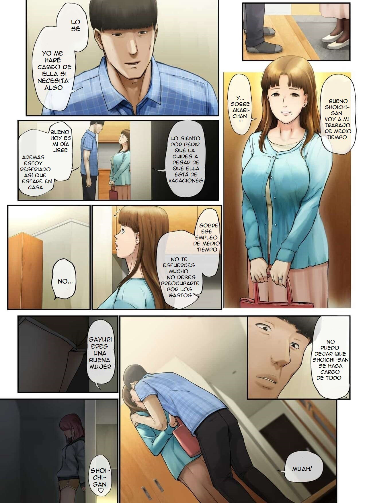 [Chinjao Girl. (Special G)] "Yasashii Dake no Otoko" to Tsuma ni Sute Raretanode... [Spanish]