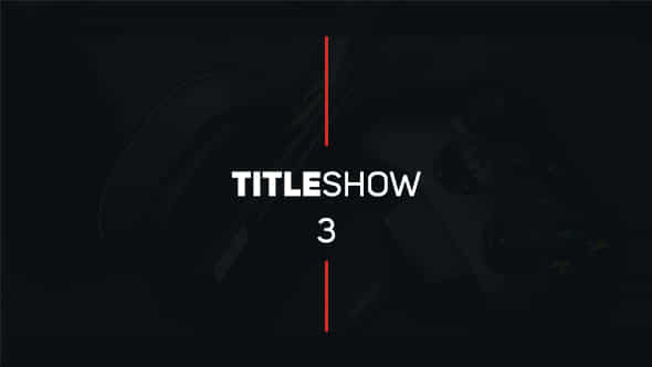 Titleshow 3 - VideoHive 15305042