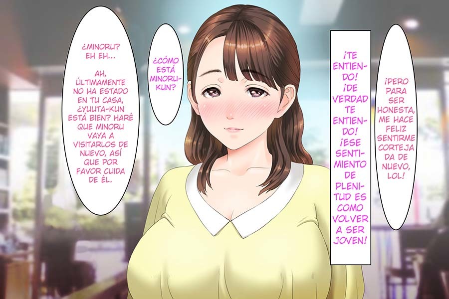 [Hy-dou (Hyji)] Kinjo Yuuwaku Daisandan <Tomodachi no Okaa-san Hen> Zenpen [Spanish]