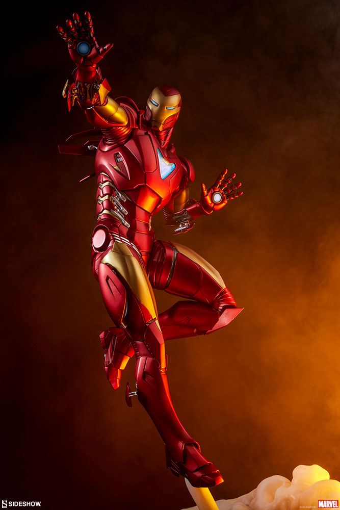 Iron Man Extremis Mark II - Statue (Sideshow) Xepm33RP_o