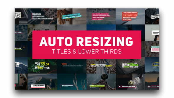 Titles and Lower Thirds - VideoHive 21713324