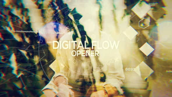 Digital Flow - Opener - VideoHive 19778018