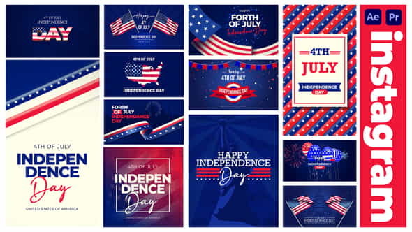 4th of July - VideoHive 38216070