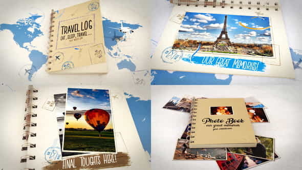 Travel and Photo Book Bundle - VideoHive 23206860