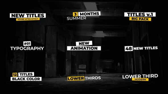 Modern Titles | After Effects - VideoHive 37460206