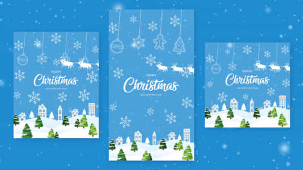 Christmas Intro 3 In 1 Mogrt - VideoHive 49883051