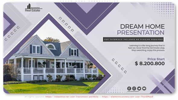 Dream Home Presentation - VideoHive 29988323
