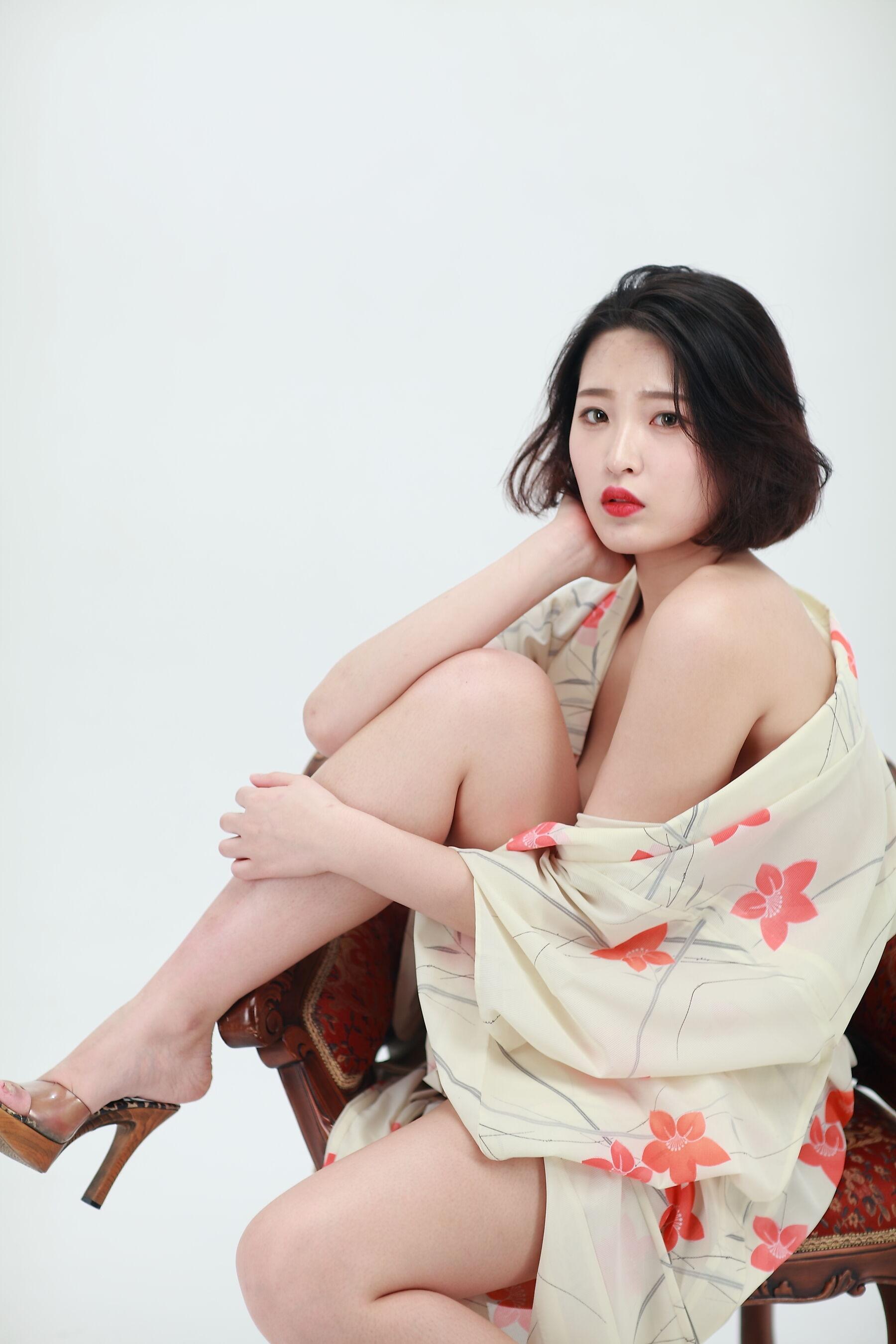 韩模人体 韩模尤娜（유나）人体私拍套图(42)