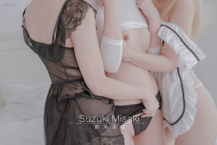 Ms. Suzuki Misaki and maids absolutely lily without holy light set 5