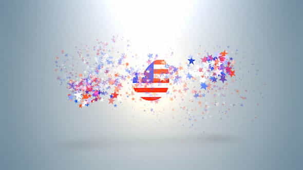 USA Ptriotic Logo - VideoHive 16281176
