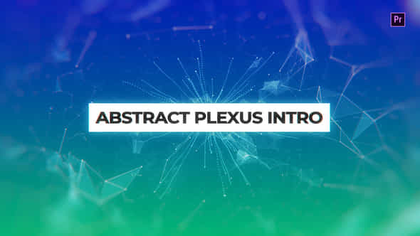 Abstract Plexus Intro - VideoHive 22810390