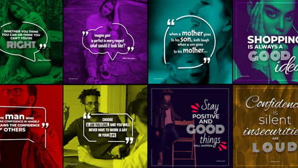 20 Qoutes Titles Instagram Pack - VideoHive 29384645