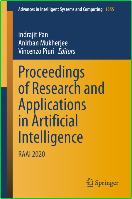 Proceedings of Research and Applications in Artificial Intelligence - RAAI 2020
