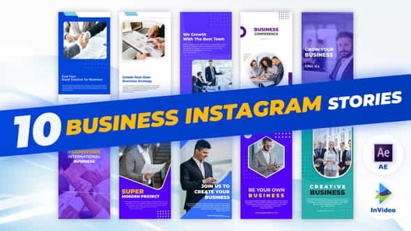 Business Instagram Stories - VideoHive 32842090