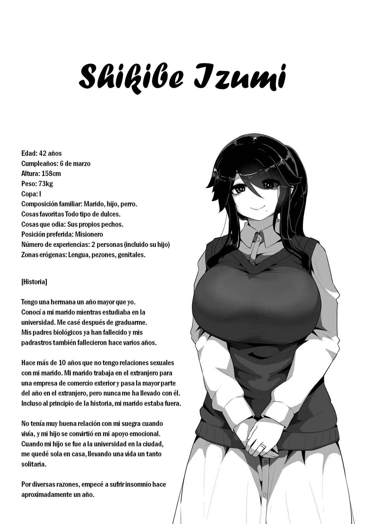 [hahayamoya (moya)] Oyasumi, Okaa-san I  Good Night, Mom I [Spanish]  [Al Chile no Sé Scan]
