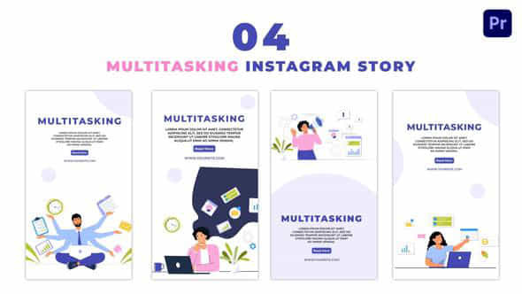 Eye Catching Multitasking - VideoHive 47460862