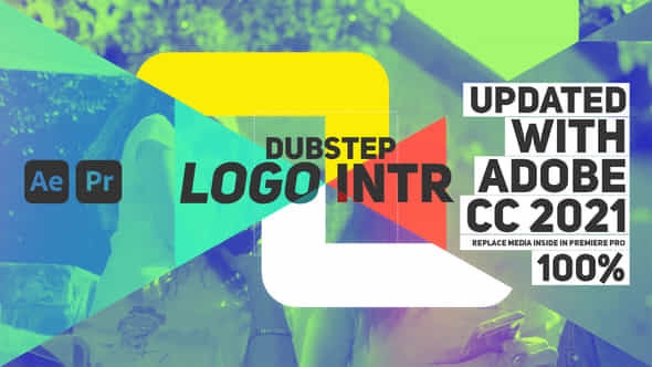 Dubstep Logo Intro - VideoHive 34123028