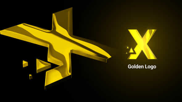 Gold Logo - VideoHive 49499915