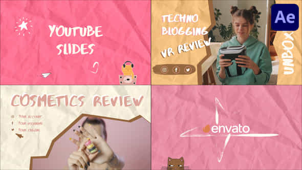 Hand Made Youtube - VideoHive 47585804