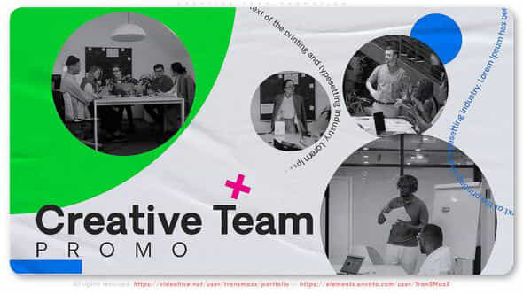 Creative Team Promotion - VideoHive 50656834