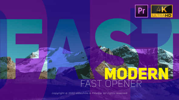 Modern Fast Opener - VideoHive 38321880