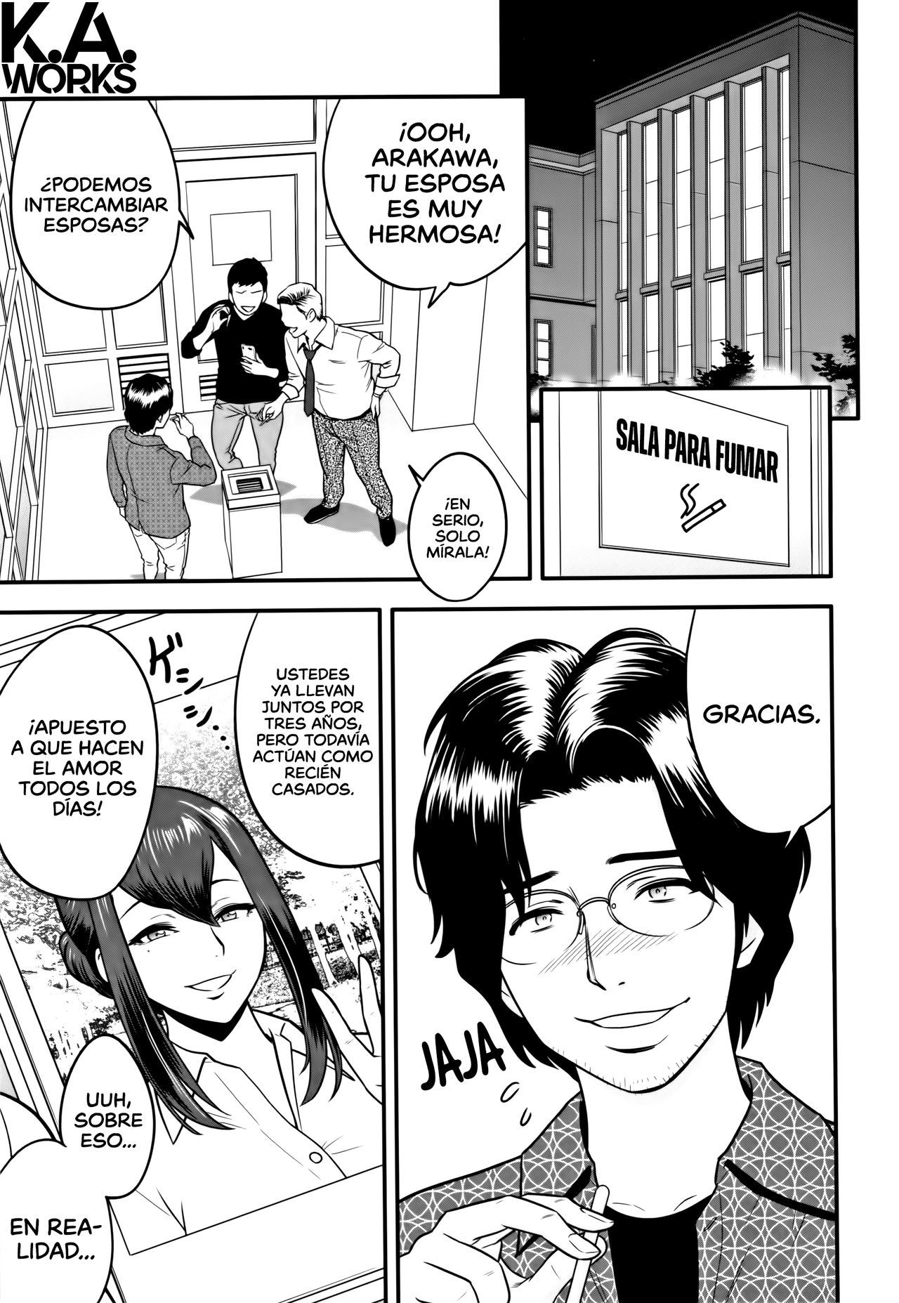 [Takasugi Kou] My Fair MILF Ch. 8-10 [Spanish] [K.A. Works]